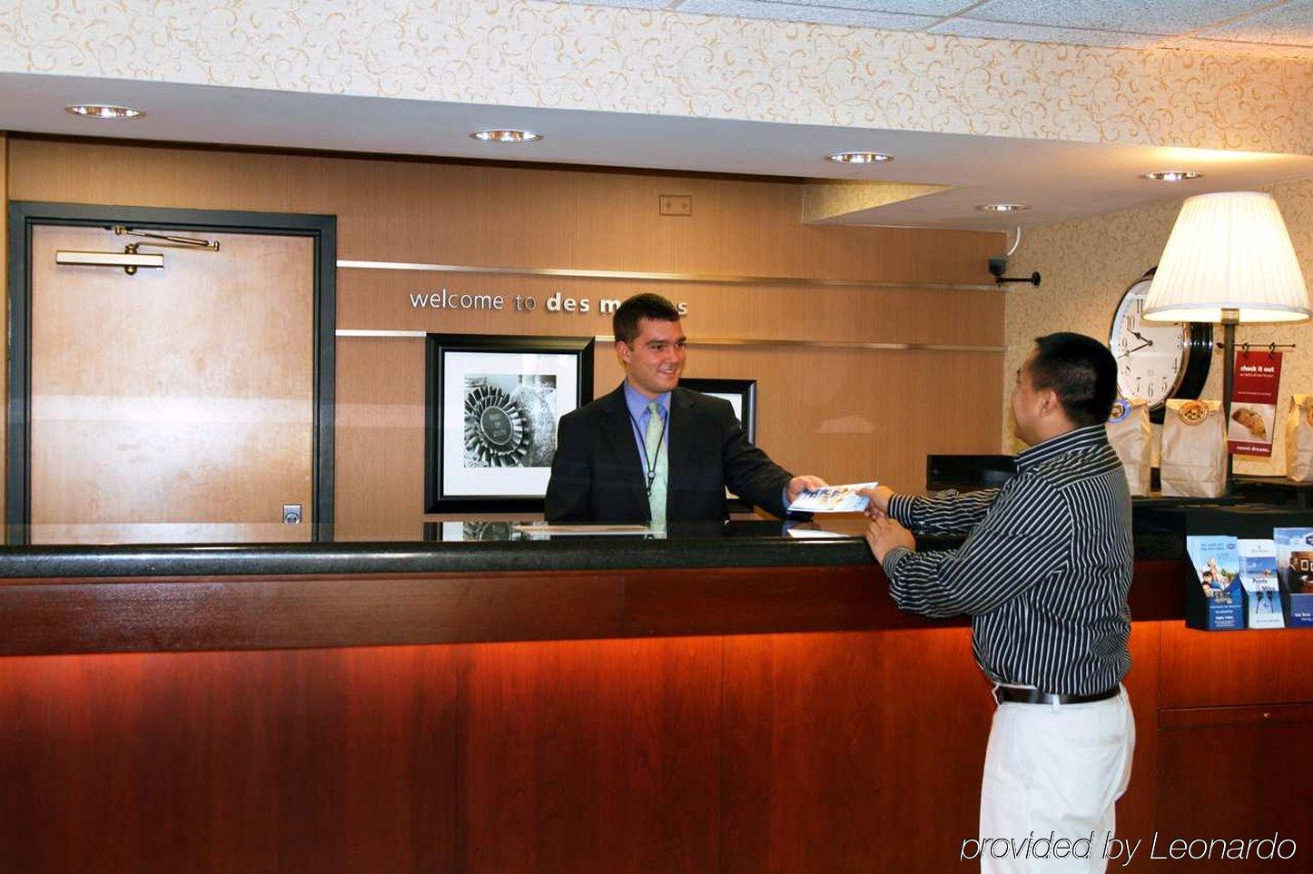 Hampton Inn Des Moines-Airport Interiør billede